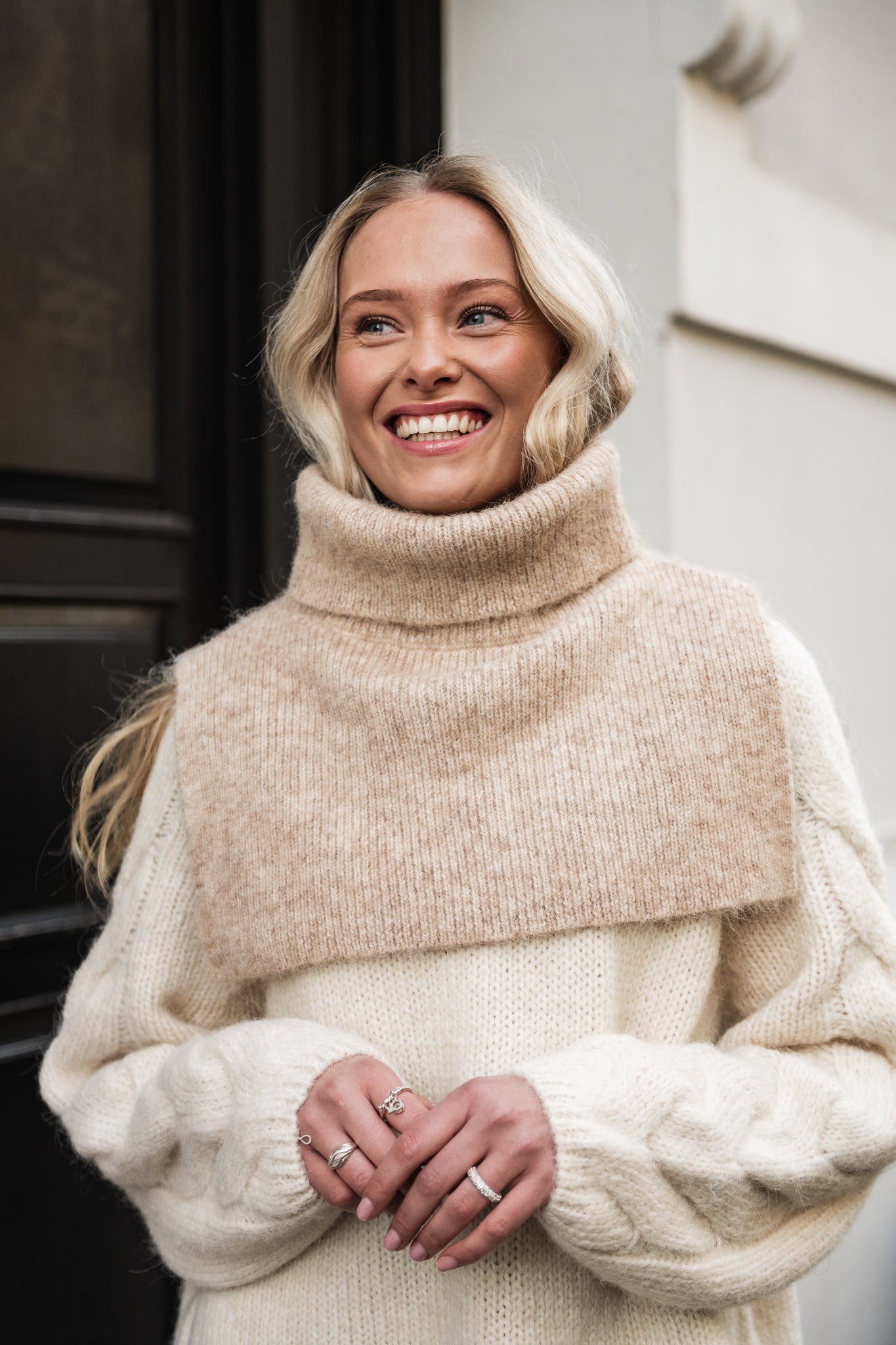 PCROSA Scarf - Whitecap Gray